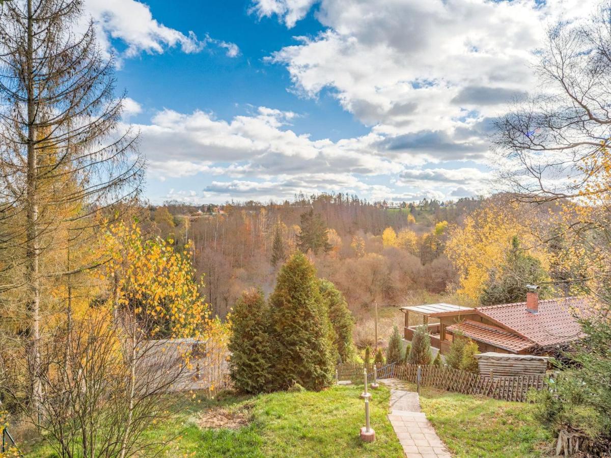 Holiday Home With Terrace Next To The Forest Allrode Exterior foto